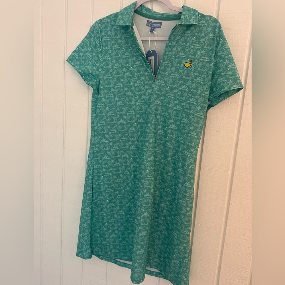 NWT masters golf / tennis dress green